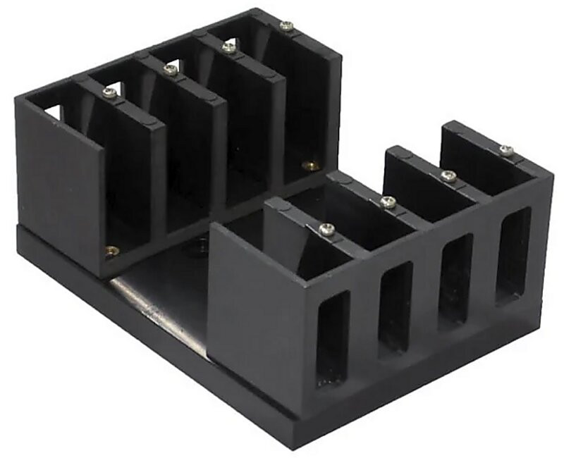 Cell holder for 4 square cuvettes, up to 100 mm