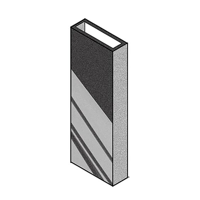 Cuvettes 1mm, optical glass. Set of 2 pcs