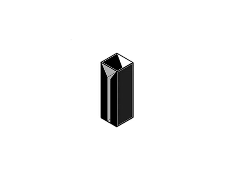 Quartz glass MICRO cuvette, 500 µl volume, 10 mm optical path